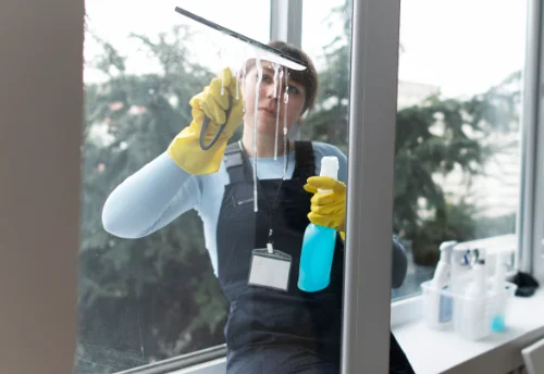 Nettoyage de vitres intérieures et extérieures à Macornay
